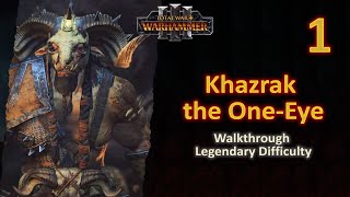 1 Khazrak the One Eye  Laurelorn Destroyed and WAR with Greenskins  Legendary  No Commentary [upl. by Atiuqet]