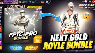 OB43 Update New Gold Royale Bundle And Advance Server Hack Trick [upl. by Seeto]