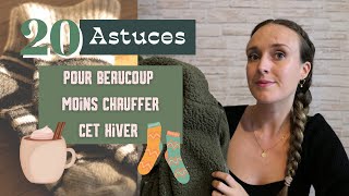 Les 20 meilleures astuces que vous mavez données pour ne pas chauffer  moins chauffer en hiver [upl. by Delsman280]