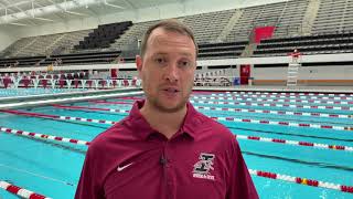 Swimming amp Diving  IUPUI postgame [upl. by Aisayt]