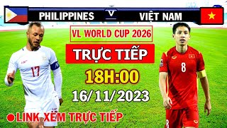 🔴Link Xem Trực Tiếp Việt Nam vs Philippines Bắt Buộc Phải Thắng Để Giữ Ghế HLV Troussier [upl. by Rogers190]