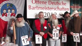 Internationale Offene Deutsche Bartmeisterschaften 2012  Bad Schussenried [upl. by Callahan]