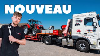 JE FABRIQUE NOTRE NOUVEAU TRACTEUR À LUSINE MASSEY FERGUSON [upl. by Adranoel589]