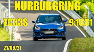 Swift Sport ZC33S  Nurburgring Nordschleife BTG 21062021  91081 [upl. by Akirdnuhs904]