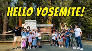 First Impressions of YOSEMITE NATIONAL PARK CA 🏞️ Mariposa Grove of Giant Sequoias  VLOG 52 [upl. by Nivad]