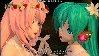 60fps Full風 Magnet マグネットHatsune Miku Megurine Luka 初音ミク 巡音ルカ DIVA English lyrics romaji subtitles [upl. by Inge]