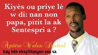 yon erè anpil moun fè lè yap priye avec Apôtre Walex Distral [upl. by Klara573]