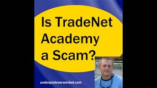 Is TradeNet a Scam  TradeNet Academy Review [upl. by Ezarra]