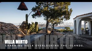 Villa Mirto  Charming villa overlooking the islands  Luxury house  Sardinia  Porto Rafael [upl. by Laval]