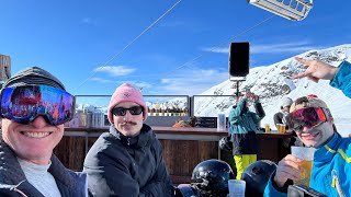 Courchevel to Val Thorens and Party at La Folie Douce  Val Thorens [upl. by Asquith]