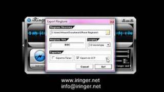 iRinger  CreateEdit Free iPhone Ringtones Advanced v22 [upl. by Yadnus]