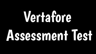 Vertafore Assessment Test  How To Pass Vertafore Assessment Test [upl. by Zed877]