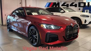 NEW ARRIVAL 2025 BMW M440i xDrive Coupe Vegas Red Metallic on Cognac bmw m440i g22 [upl. by Nedrob74]