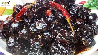 শুকনো বরইয়ের টক ঝাল মিষ্টি আঁচার ।। boroi।।kuler achar recipe।।plum pickle [upl. by Nwahsauq]