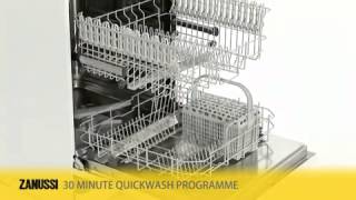 Zanussi ZDF2020 Freestanding Dishwasher  Harvey Norman Ireland [upl. by Ellehcor902]