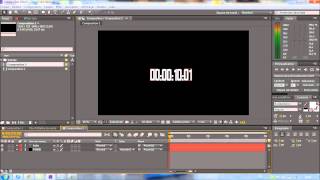 Tuto Faire un compte à Rebour sur After Effect [upl. by Ainslie]