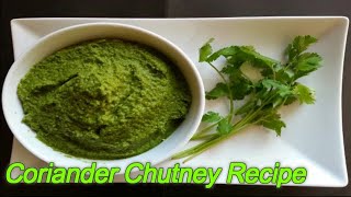 Quick amp Easy Dhaniya Chutney Recipe  Coriander Chutney  Green Chutney  Sherrys Mom Kitchen [upl. by Gladstone]