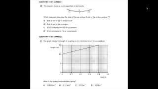 Deformation  AS Level Physics  Topical P1 MCQs [upl. by Patten448]