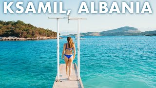 Visit ALBANIA for CHEAP  What I Spent in a Day in Ksamil Albania During High Season 2022 [upl. by Llenol]