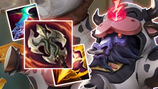 OMNIVAMP AD Alistar Jungle  Cursed Brainfart Builds  League of Legends [upl. by Sheela554]