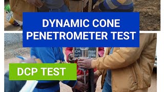 DYNAMIC CONE PENETROMETER TEST DCP TEST DCPTEST [upl. by Marco]