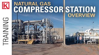 Natural Gas Compressor Station Site Equipment Overview Oil amp Gas Basics [upl. by Inglis]