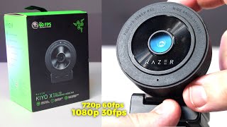 تجربتي مع كاميرا ويب في البث المباشر Razer kiyo x [upl. by Tsew968]