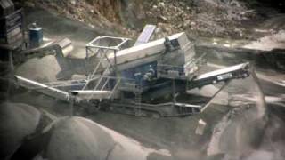 Kleemann interlinked mobile crushing and screening system [upl. by Palua]