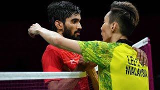 Lee Chong Wei vs Srikanth Kidambi MSF 2018 Commonwealth Games [upl. by Gorey]