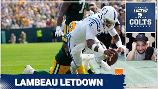 Indianapolis Colts Anthony Richardson Struggles in Loss to the Packers [upl. by Tiraj]