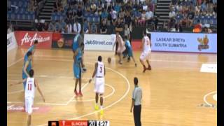 AirAsia 2014 ABL Season Highlights JobStreetcom Singapore Slingers vs Westports Malaysia Dragons [upl. by Eiramacissej]