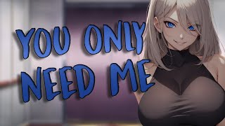 Possessive gf comforts you after ex yells at you ASMRROLEPLAY Fdom [upl. by Ekez]