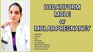 HYDATIDIFORM MOLEOBSTETRICS EXPLAINED WITH NOTESMOLAR PREGNANCY Dr Deeksha [upl. by Gearhart]