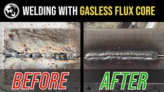 Gasless Flux Core for Beginners 1 BIG Thing [upl. by Debo]