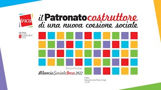 Bilancio Sociale Inca 2022 [upl. by Eidorb]