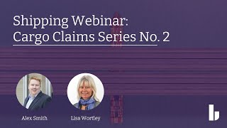 Shipping Webinar The Bill of Lading as a Contract [upl. by Yecak]