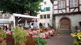 Eguisheim uno dei villaggi più belli di FranciaLes plus beaux villages de France AlsaziaAlsace [upl. by Meek]