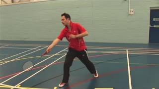 How To Execute A Badminton Lob [upl. by Hoisch]