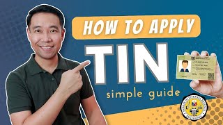 How to Apply for BIR TIN ID in 2024  PAANO KUMUHA NG TIN ID [upl. by Hawk]