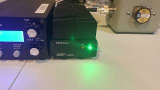 QRP LABS 50W Amp Test [upl. by Hassin]