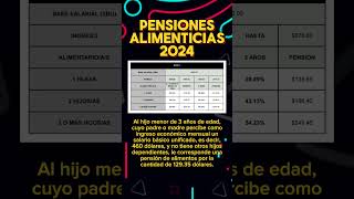 Pensiones alimenticias 2024 Caso un hijo menor de tres años de edad pasalapensión pensión2024 [upl. by Timrek354]