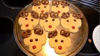 Rudolph The RedNosed Reindeer Christmas Cookies  Cooking With Agent96 E33 [upl. by Whitehurst]