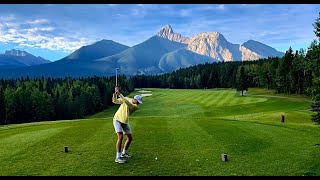 Kananaskis Golf Course Part II Mt Kidd [upl. by Ahsilad]