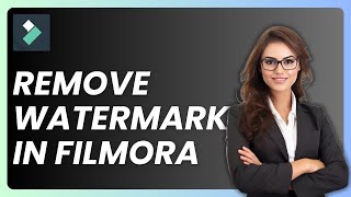 Remove Watermark From Filmora  2024 [upl. by Cynth]