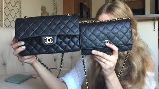 Chanel Small Flap vs WOC  Comparison amp Review [upl. by Alake]