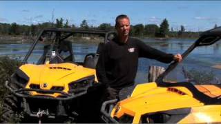 GoRidingTV tests the 2011 CANAM Commander [upl. by Yesrod]