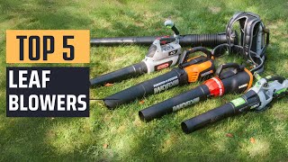 Best Leaf Blowers 2024  Top 5 Picks [upl. by Hobie]