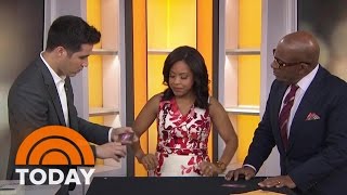 Magician David Kwong Blows TODAY Anchors Minds With Card Trick  TODAY [upl. by Gearhart]