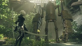 NieRAutomata  A2 Story Gameplay  A2 VS Hegel Boss  Hacking Memory [upl. by Eneleahcim]