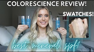 Colorescience Sunforgettable Total Protection Face Shield SPF 50 Review  Original Glow Bronze [upl. by Nanfa]